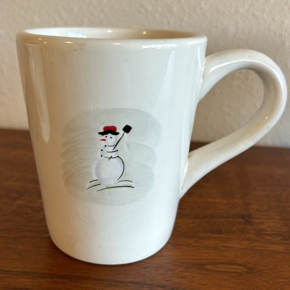 Williams-Sonoma Holiday Snowman Mugs Set of 4 - Picture 3 of 8